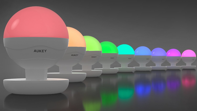 Aukey Rechargeable Table Lamp, $20 with code AUKEST10